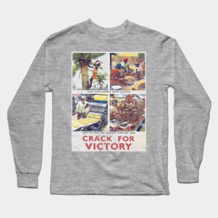 Crack For Victory Long Sleeve T-Shirt